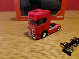 Herpa Scania CS Zugmaschine rot 1:87