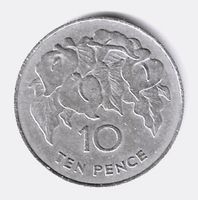 Münze 10 Pence United Kingdom, 1984