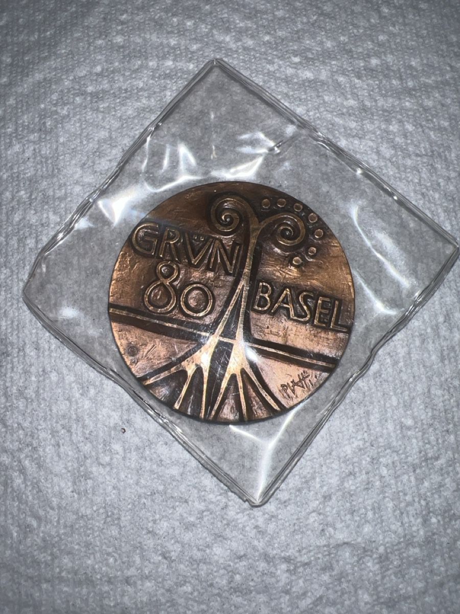 Medaillen: Medaille GRÜN 80 BASEL 1980 – Neu und originalverpackt aus Sigriswil von Lujana04 1