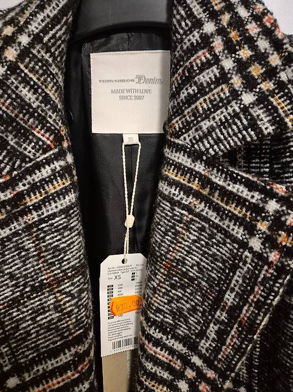 Jacken: Tom Tailor Cabanjacke kariert Gr. XS – Gebraucht aus Frauenfeld von filipak 1