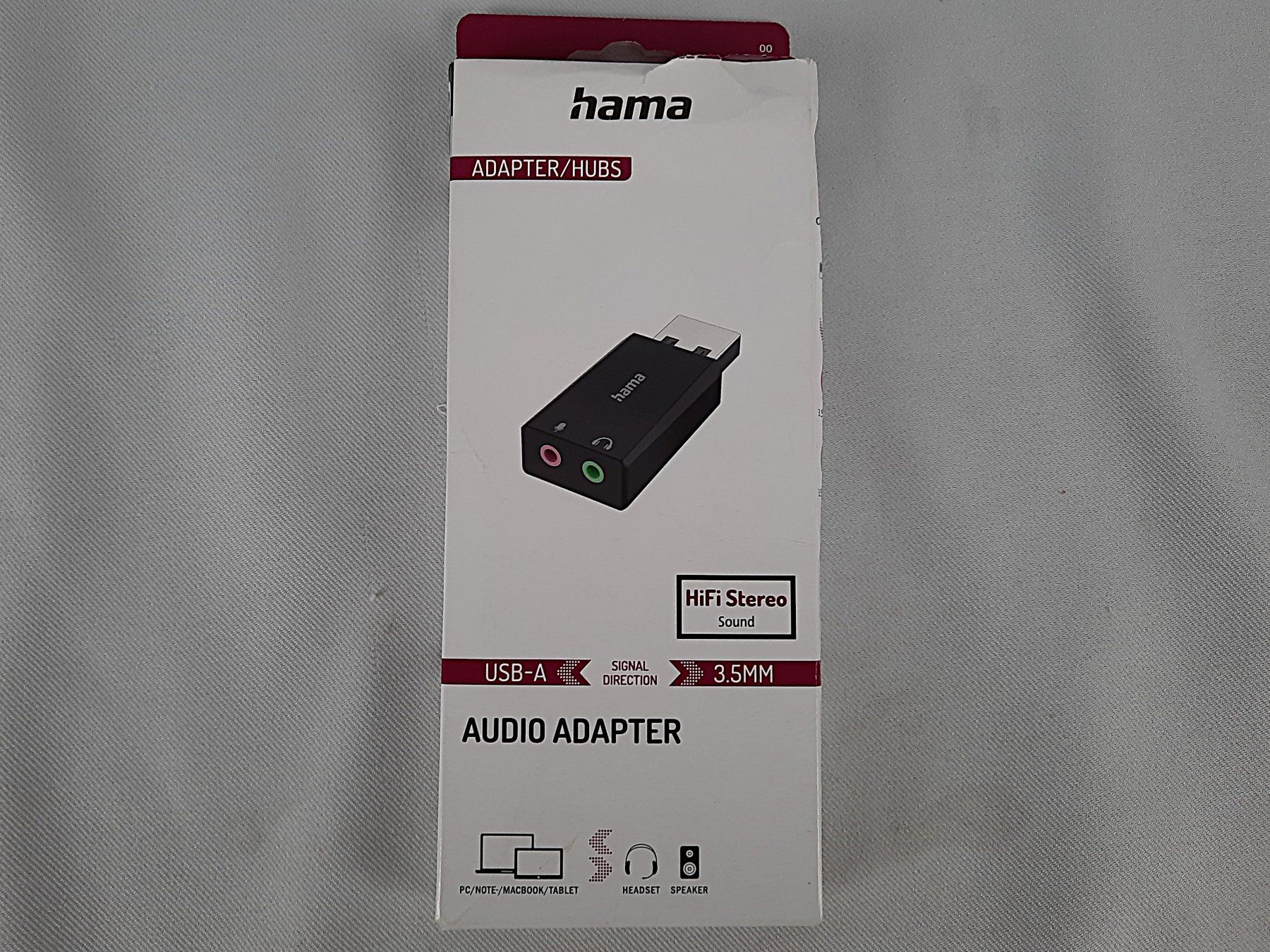 Hama Laufwerke & Adapter: HAMA USB-Audio Adapter – Neu (gemäss Beschreibung) aus Beinwil am See von Restwert_Beinwil