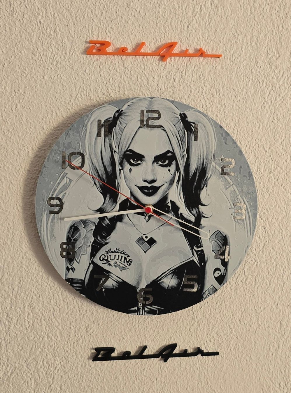 Tutte le decorazioni: Harley Quinn Tisch Wand Uhr – Nuovo (secondo la descrizione) da Winznau venduto da banditgsf 1