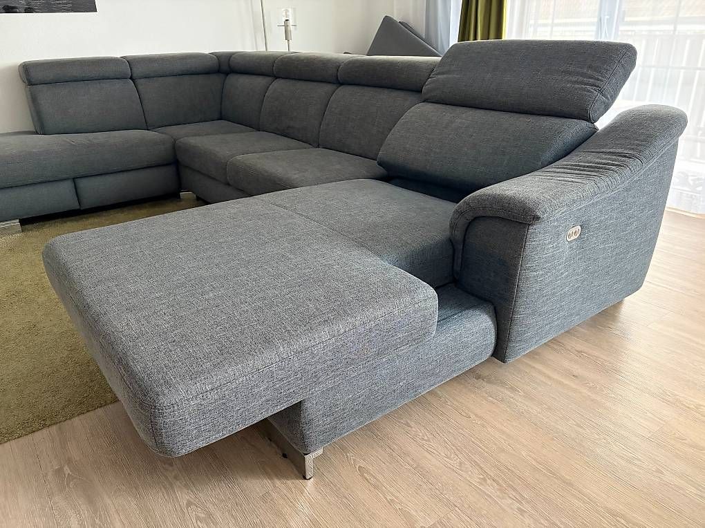 Divani: Grosses U-Sofa mit Bettfunktion, Relaxfunktion & Stauraum – Usato da Rombach venduto da lucamattei 2