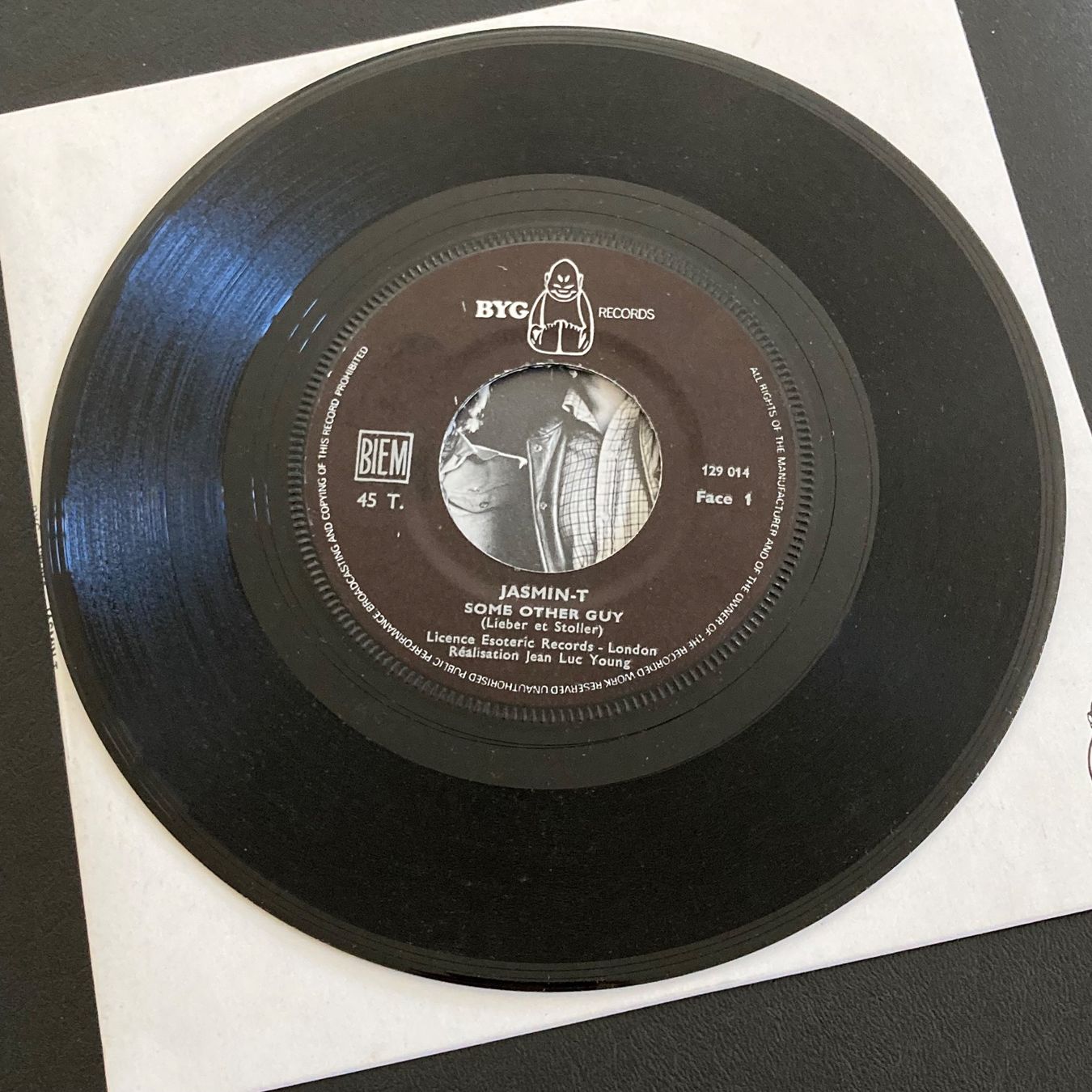 Vinyles: Jasmin-T - Some Other Guy / Evening, 7" – D'occasion à Bern par Ntsamina 2