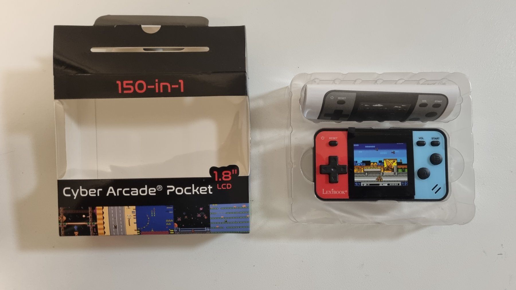 Console: Mini Konsole Cyber Arcade Pocker mit 150 Spiele – Nuovo e nell'imballaggio originale da Birsfelden venduto da val_d9c2 1