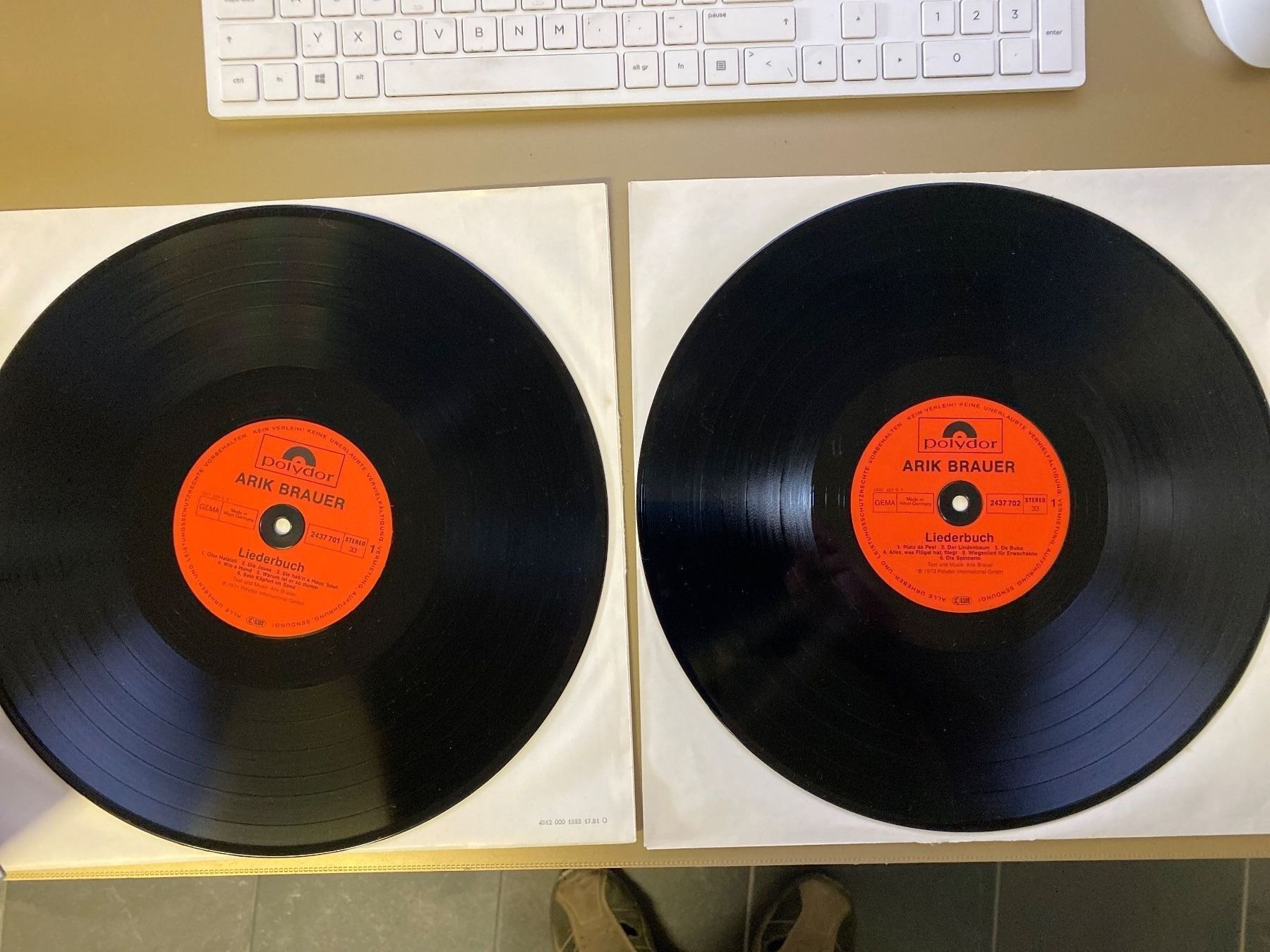 Schallplatten: ARIK BAUER - Liederbuch LP VG / VG+ 2 LP's – Gebraucht aus Abtwil SG von steph61 1