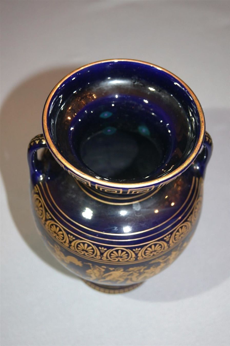 Vasi & Recipienti: Fantastische, grosse, kobaltblaue Amphore/Vase – Usato da Geroldswil venduto da ARTEFACTO 1