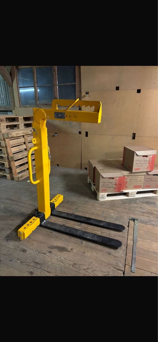 Carrelli elevatori e a forche: Robuster Gabelheber / Palettenstapler – Usato da Staufen venduto da Bilancia06