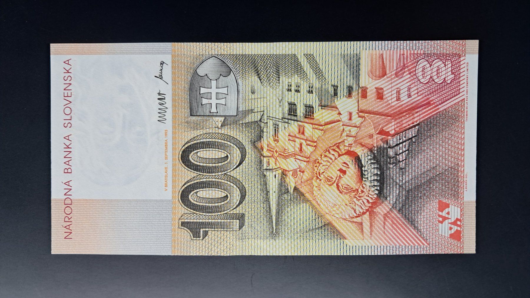 Banknoten: Slovakia 100 Korun 1993 Unc – Neu und originalverpackt aus Lufingen von E-Auktion 1