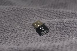 USB C auf USB A Adapter Konverter iphone ipad schwarz