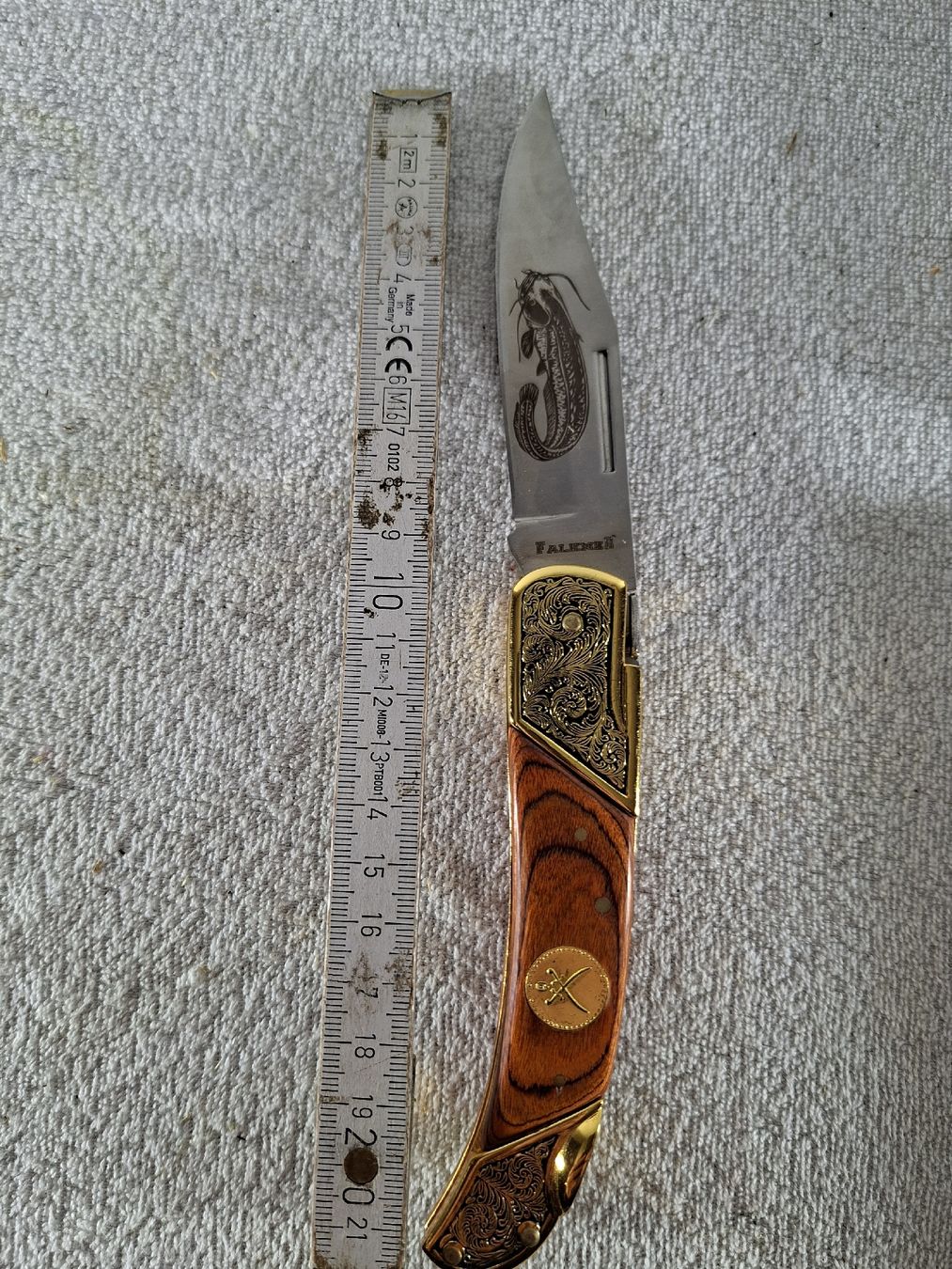 Taschenmesser: Falkner Klappmesser Fisch – Neu (gemäss Beschreibung) aus Grindelwald von carro5 2