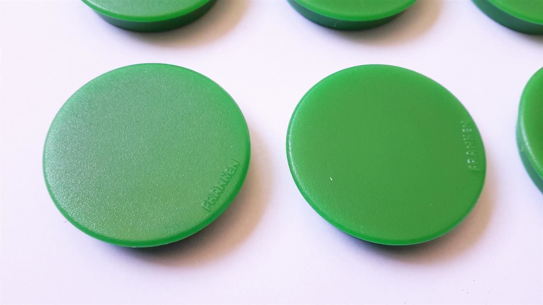Calamite: Magnete 10 Stück, 32 mm, grün – Nuovo e nell'imballaggio originale da St. Gallen venduto da cointec 2