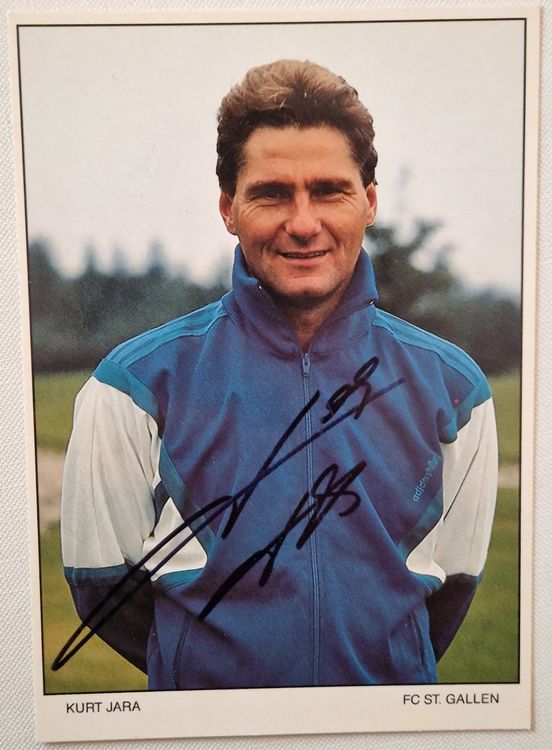 Carte Autographe Originale Kurt Jara FC Schalke 04 1980/81 - Allemagne