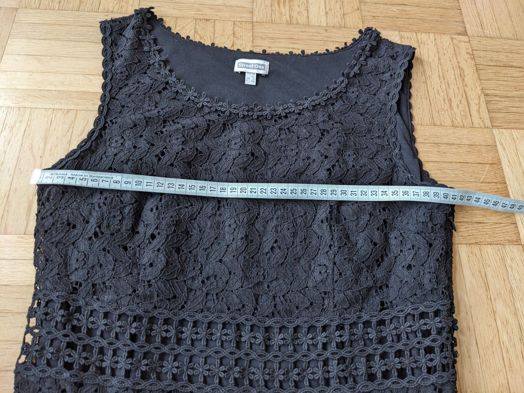 Vestiti: Schwarzes Spitzenkleid Streetone Gr.38 – Usato da Lengnau AG venduto da Nathi88 2
