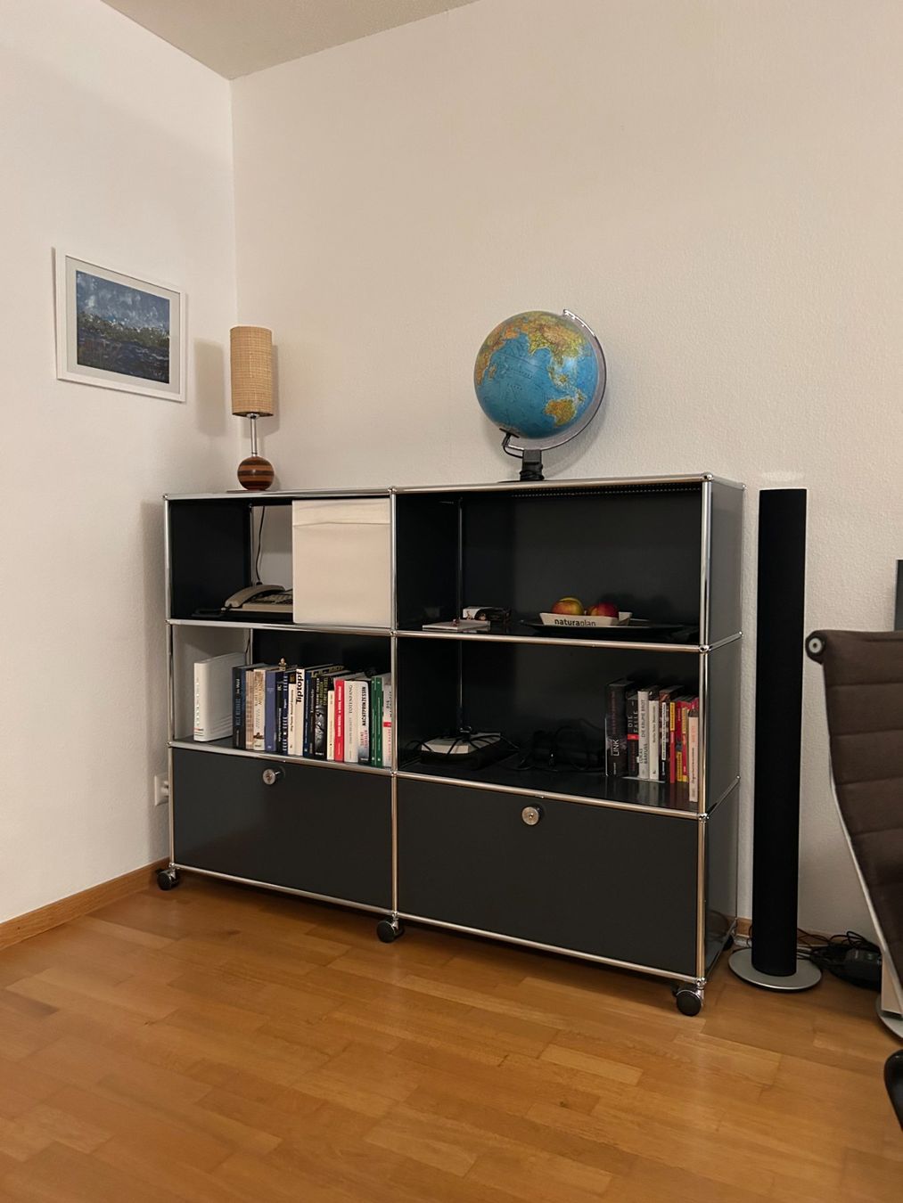 USM Scaffali: USM Haller Sideboard / Highboard 2x3 Anthrazit – Usato da Dulliken venduto da Superbad
