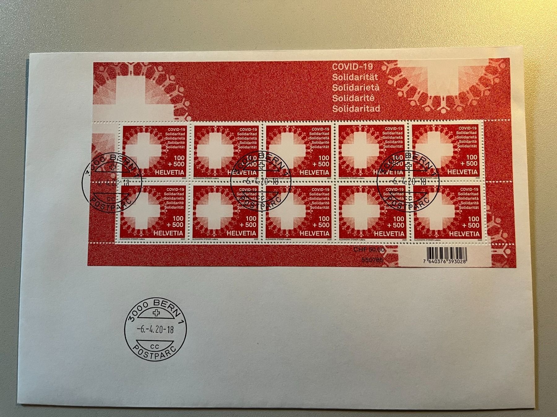 Tutti i francobolli: FDC Kleinbogen / Covid 19 – Nuovo (secondo la descrizione) da Arch venduto da Karibu19