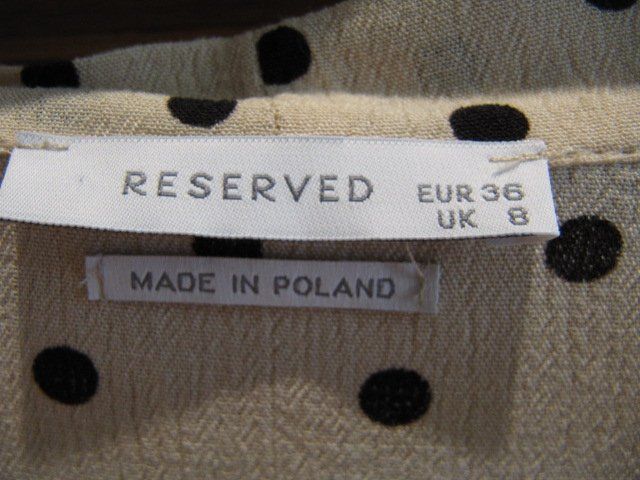 Blusen: Schlupfbluse mit Bindeband, Gr. 36, Farbe nude – Gebraucht aus Wenslingen von kasjupeia 4