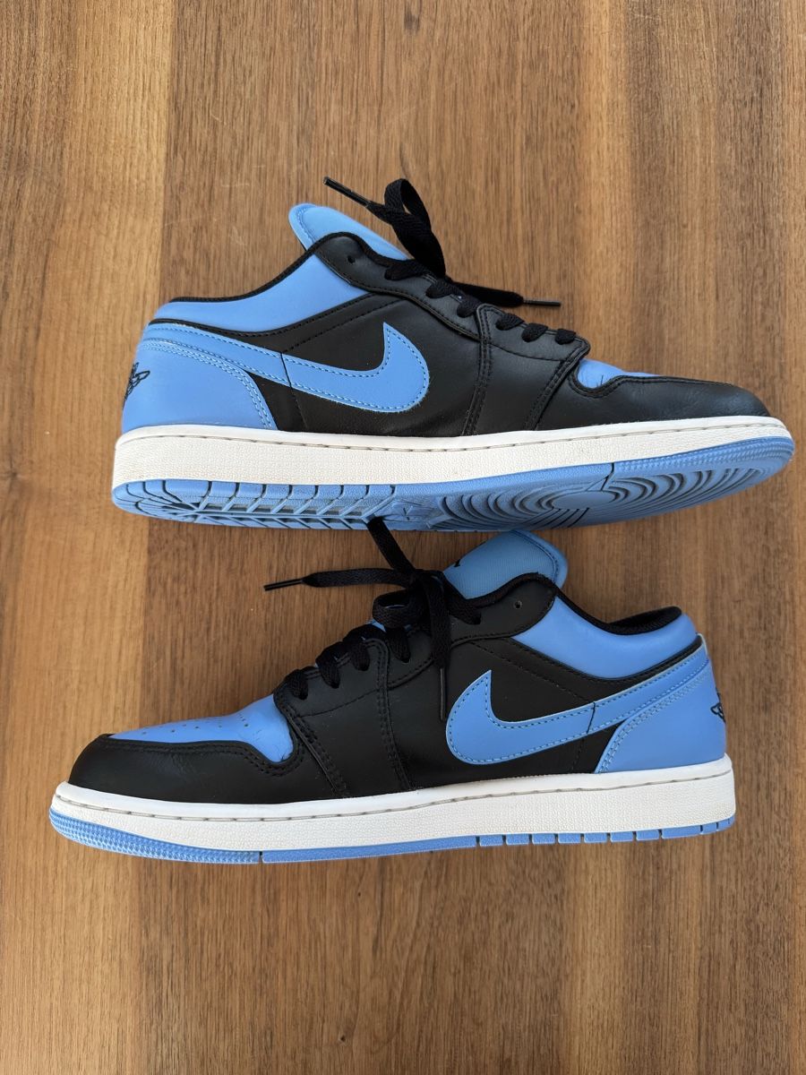 Jordan Scarpe da uomo: JORDAN SNEAKERS HELLBLAU-SCHWARZ Grösse 44 – Usato da Bonstetten venduto da Ckone1ch 1
