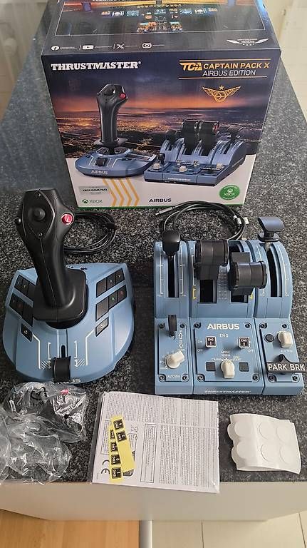 Controller: Thrustmaster TCA CaptainPack X Airbus Edition – Usato da Dübendorf venduto da tritra8057