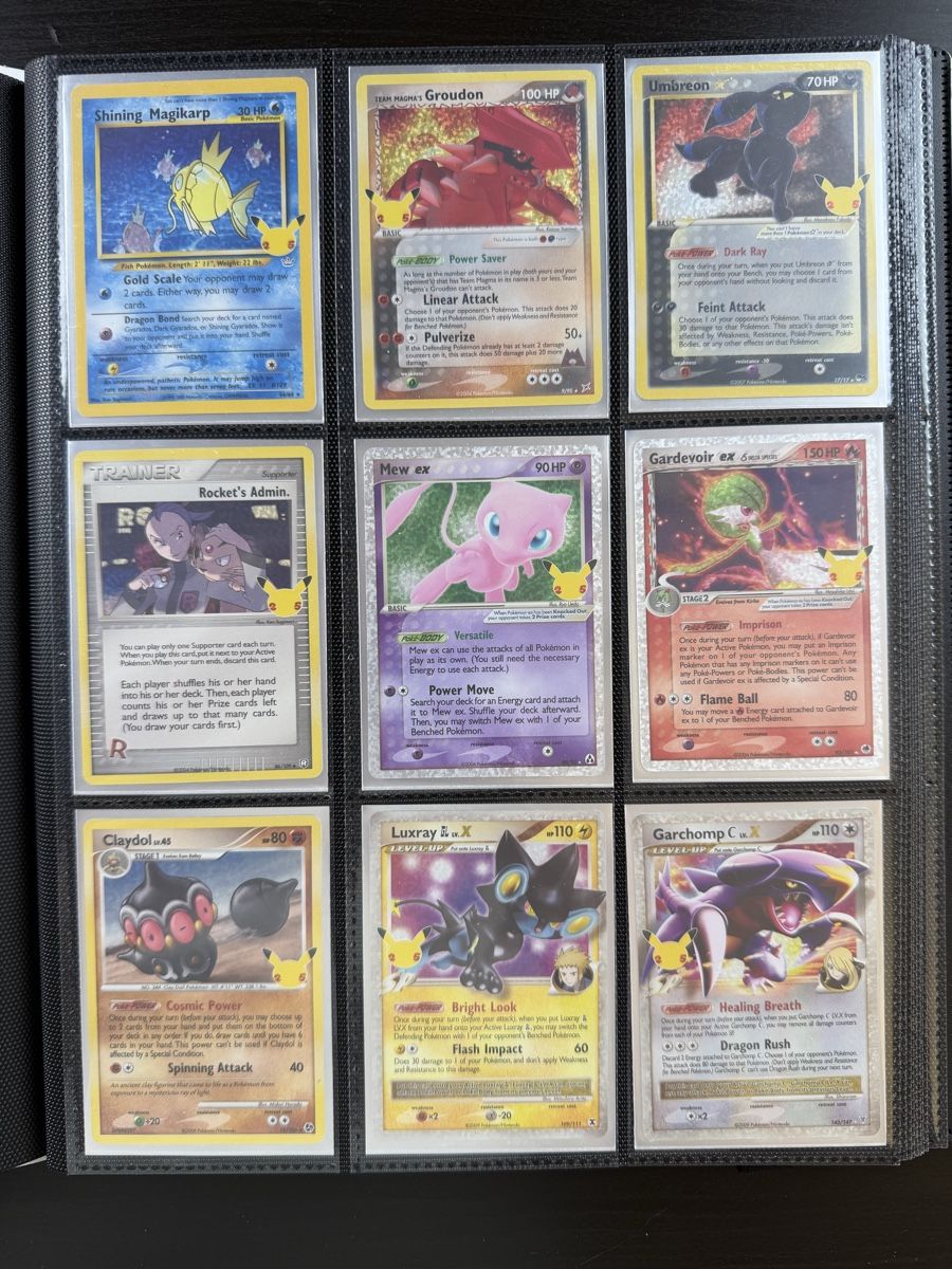 Pokémon Carte collezionabili: Pokemon 25th Anniversary Master Set EN – Nuovo (secondo la descrizione) da Haag (Rheintal) venduto da BNMC.store 1