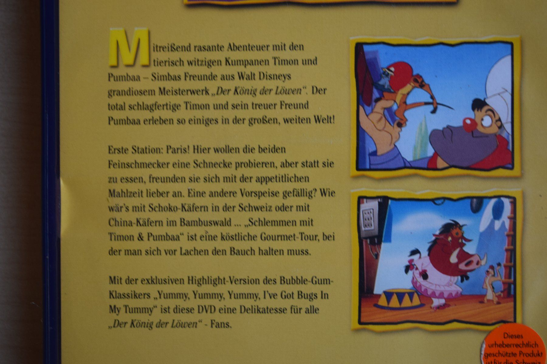 Alle DVDs: TIMON & PUMBAA (263) – Gebraucht aus Reutigen von DONDON55 2