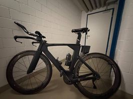 Trek Speed Concept 9.9 Grösse L Zipp 404 + Super-9 Assioma 2