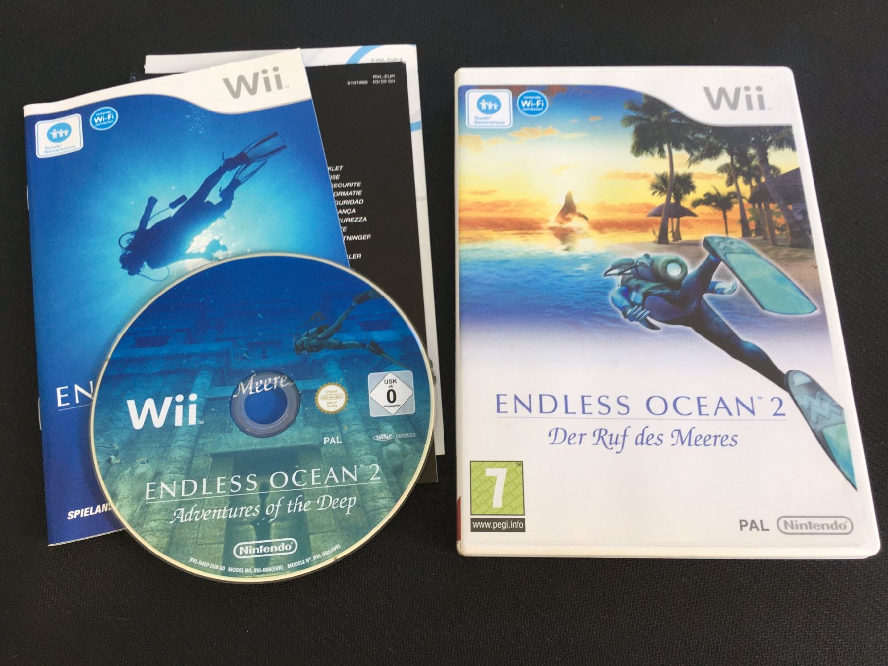 Nintendo Giochi: Endless Ocean 2 - Nintendo Wii – Usato da St.Gallen venduto da Punktchen01