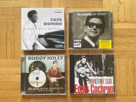 Buddy Holly, Roy Orbison, Eddie Cochran, Fats Domino