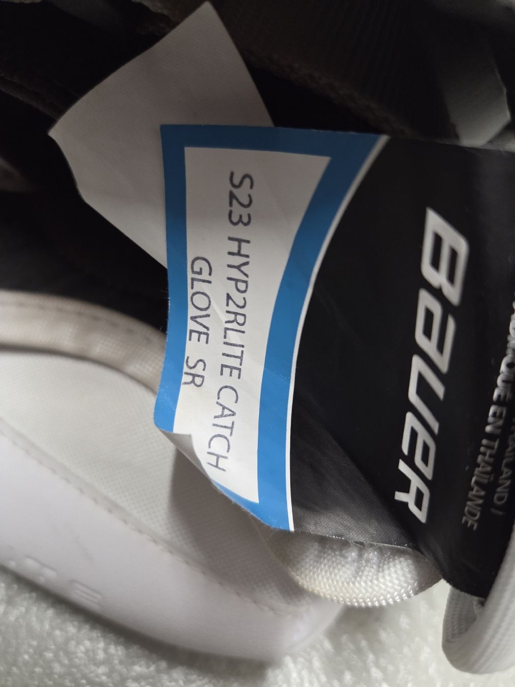 Bauer Guanti & manicotti: Bauer Hyperlite Full Right Fanghand – Usato da Bassersdorf venduto da Hockeygoalie84 4