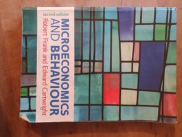 Microeconomics and Behaviour Robert Frank Edward Cartwright