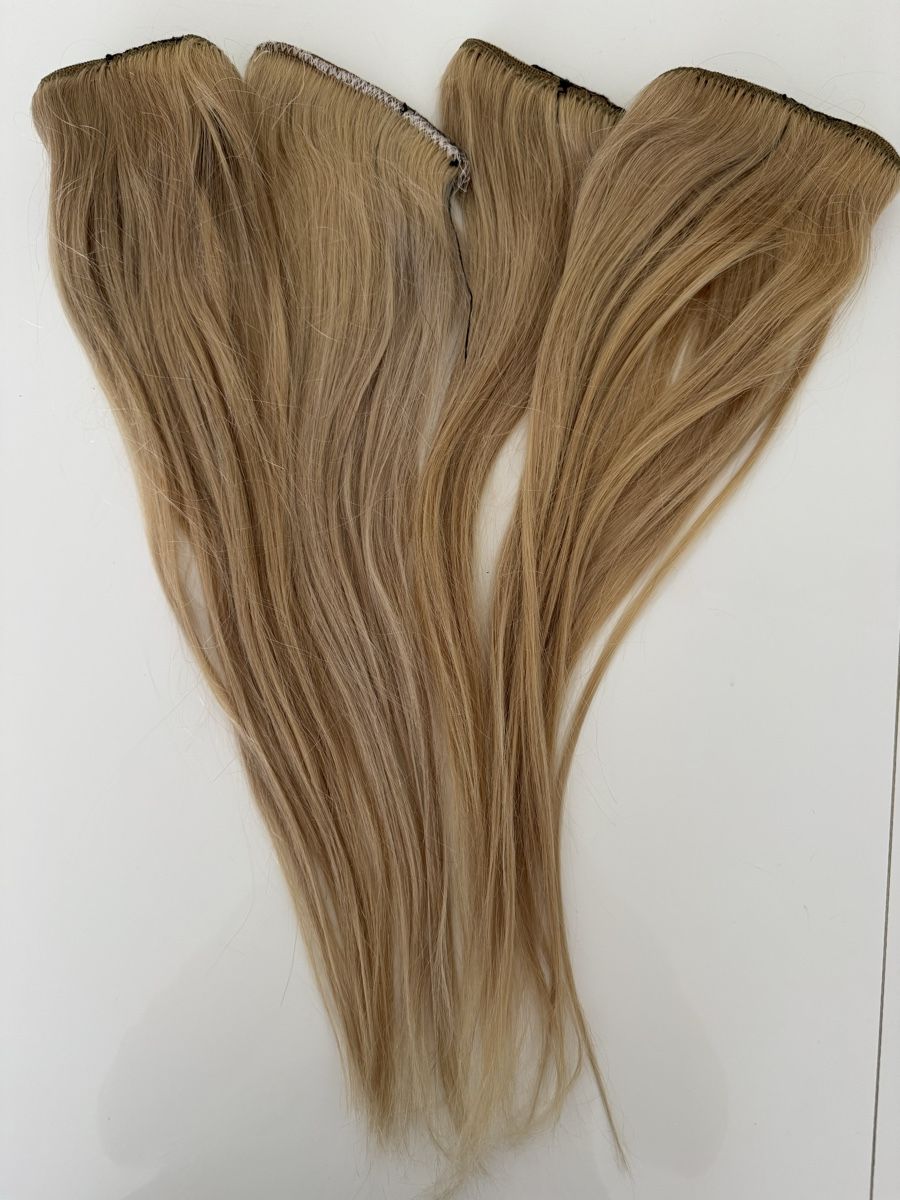 Parrucche: Echthaar Extensions Blond , Clip In, 40 cm! – Usato da Schaffhausen venduto da Naki16 1