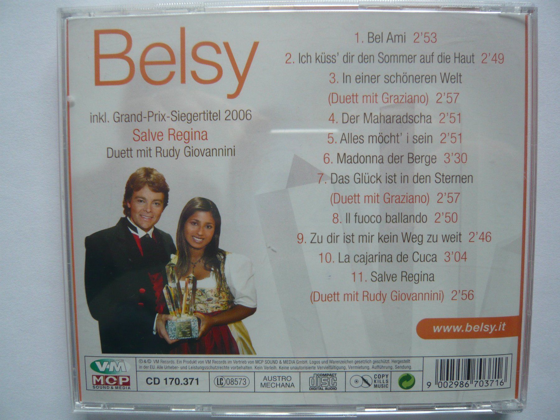 CDs: BELSY Bel ami – Gebraucht aus Winterthur von Cajun 1