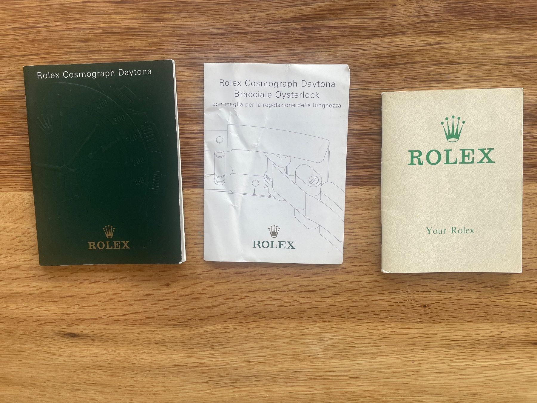Rolex Orologi: Rolex Cosmograph Daytona Booklet – Usato da Fidaz venduto da Montifino