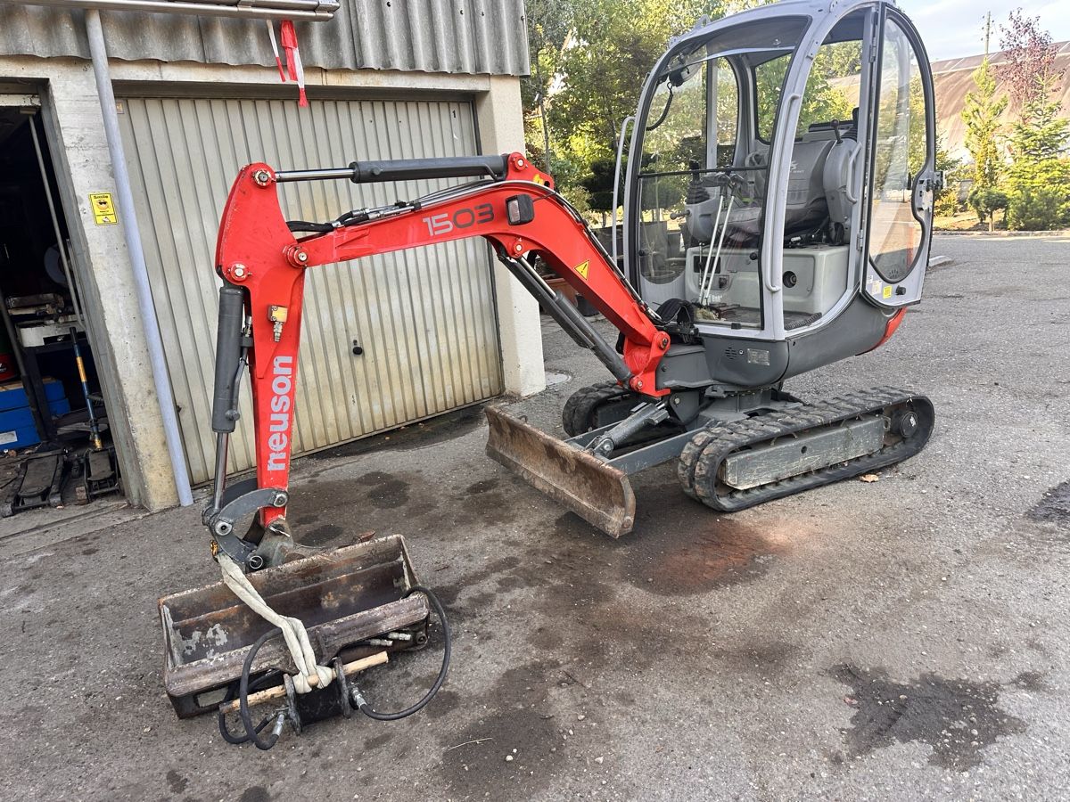 Wacker Neuson Escavatori: Neuson 1503 RD Bagger  1.75 Tonnen Motor neu, 2006 – Usato da Liestal venduto da Ulex69 1