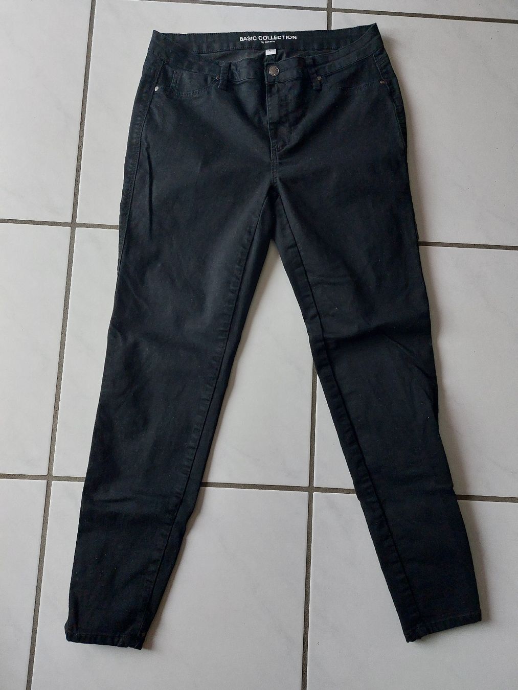 Hosen: Schicke, schwarze Hose von Basic Collection, Grösse L. – Neu (gemäss Beschreibung) aus Aarberg von Happy058 1
