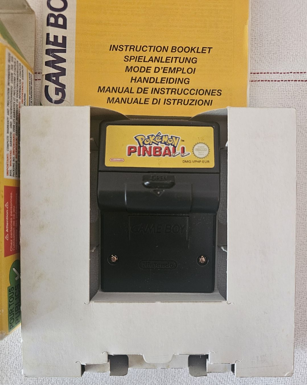Pokémon Giochi: pokemon pinball gameboy color complet FR – Usato da Pully venduto da RandomZero 2