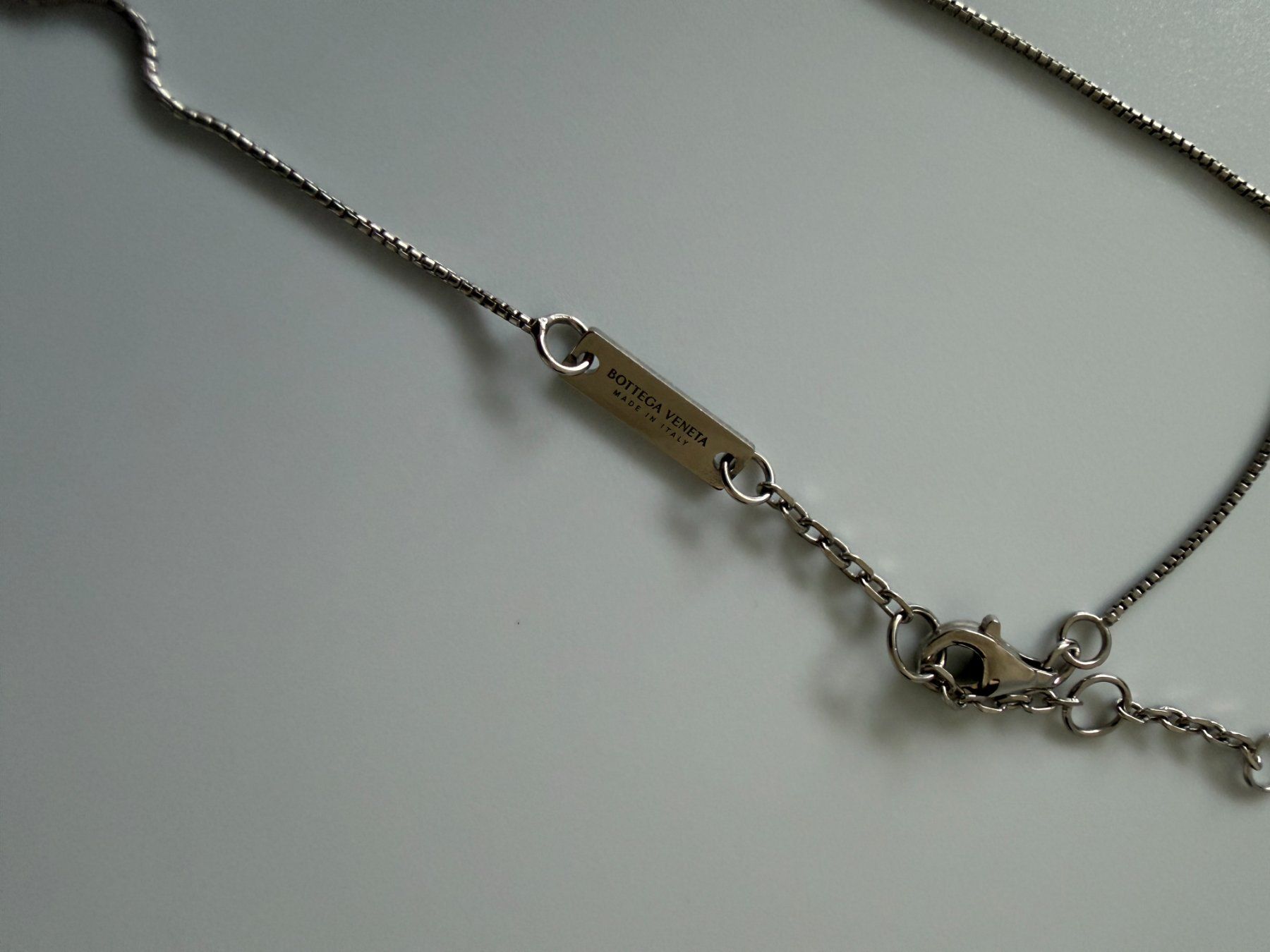 Bottega Veneta Catenine: New silver necklace Bottega Veneta – Nuovo e nell'imballaggio originale da Lugano venduto da juledo 3