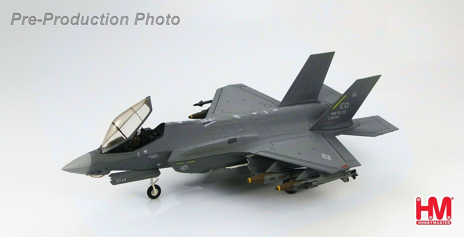 Lockheed Kit di modellismo & Modellini statici: LOCKHEED F-35A, +GRATIS KALENDER & STICKER, HobbyMaster 1:72 – Nuovo e nell'imballaggio originale da Zürich venduto da PLANEMODEL-HEAVEN 5