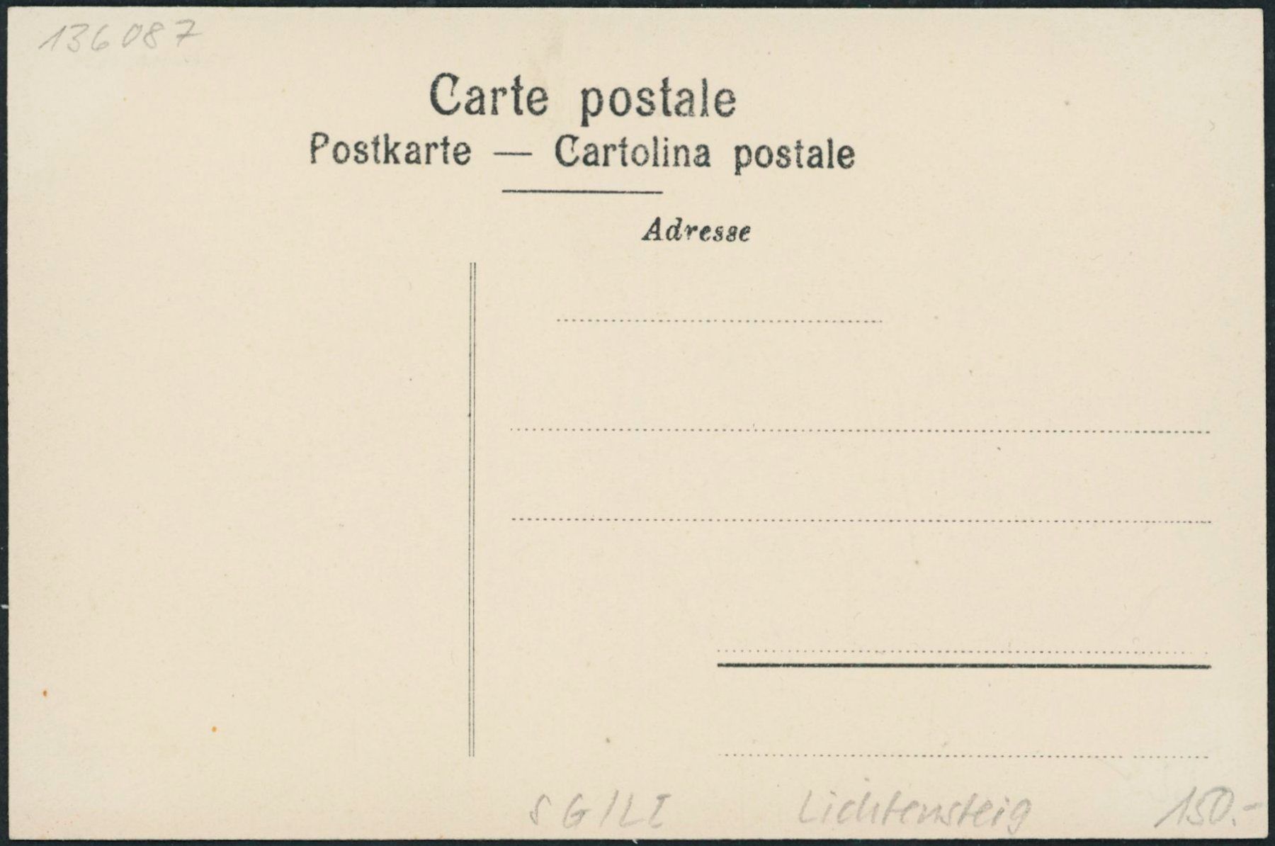 Cartoline postali: SG Lichtensteig – Nuovo (secondo la descrizione) da Schindellegi venduto da leecollect 1