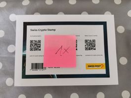 1x Swiss Crypto Stamp 1.0 UNGEÖFFNET!