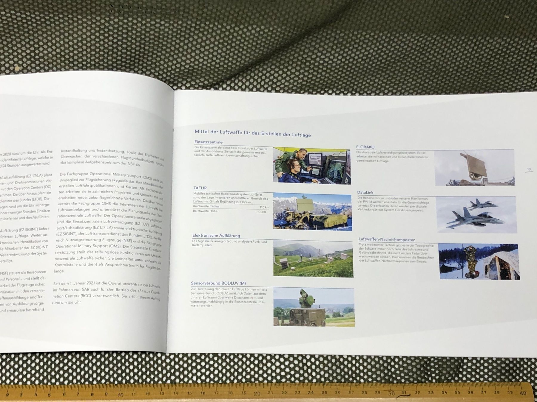 Riviste & Magazine: Schweizer Armee Die Schweizer Luftwaffe Militär Pilot – Usato da Madiswil venduto da TEMISO 1