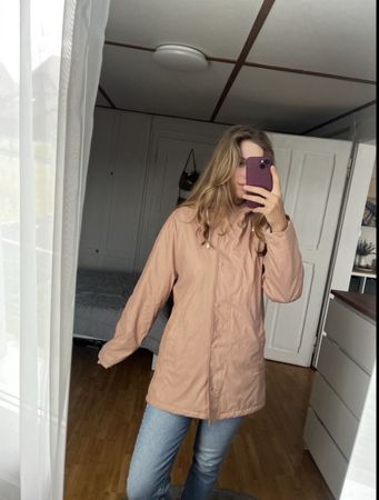 Gefütterte Regenjacke - Grösse S