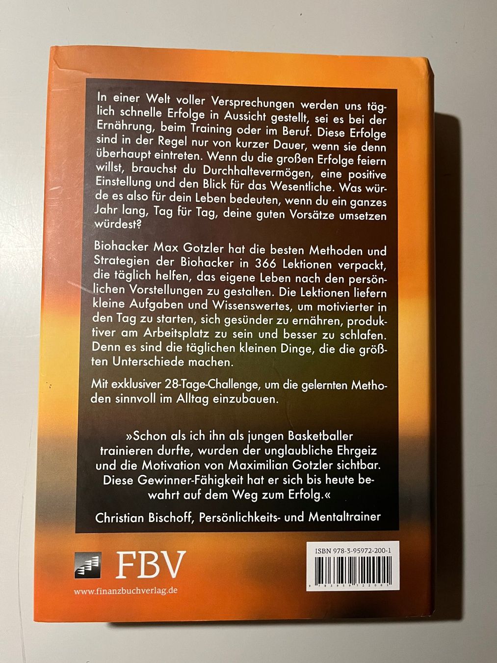 Bücher: Max Götzler: Der tägliche Biohacker – Gebraucht aus glattfelden von kimiaxel 1