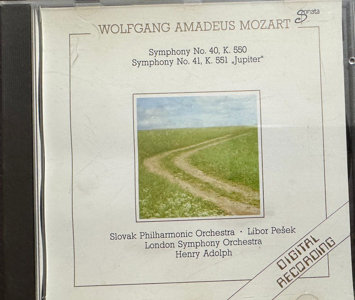 CD: CD   WOLFGANG AMADEUS MOZART - Symphony No.40 & 41 – Usato da Wisen venduto da gigisna
