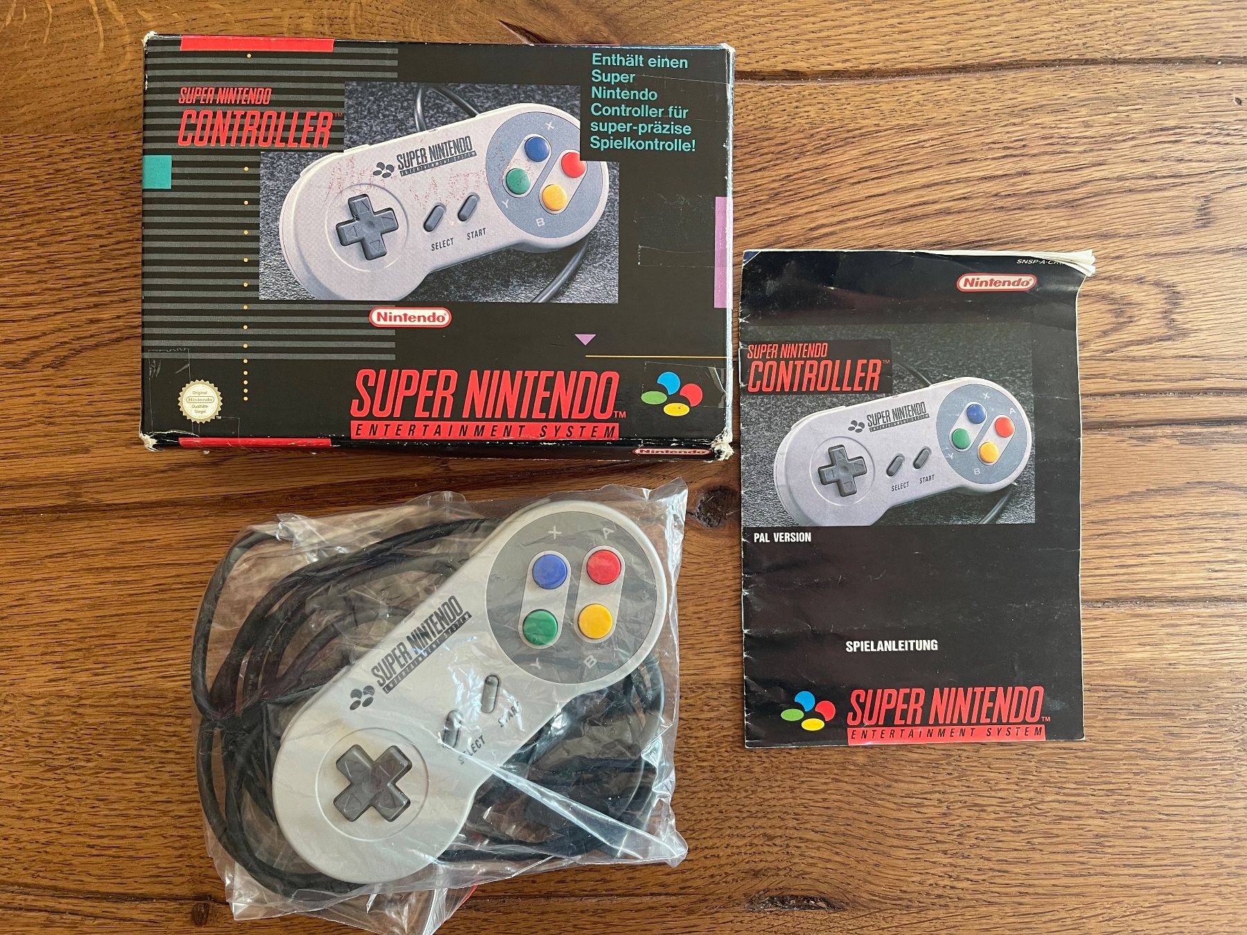 Nintendo Controller: Original SNES Controller, mit OVP und Anleitung, gebraucht – Gebraucht aus Zuerich von Dorsi