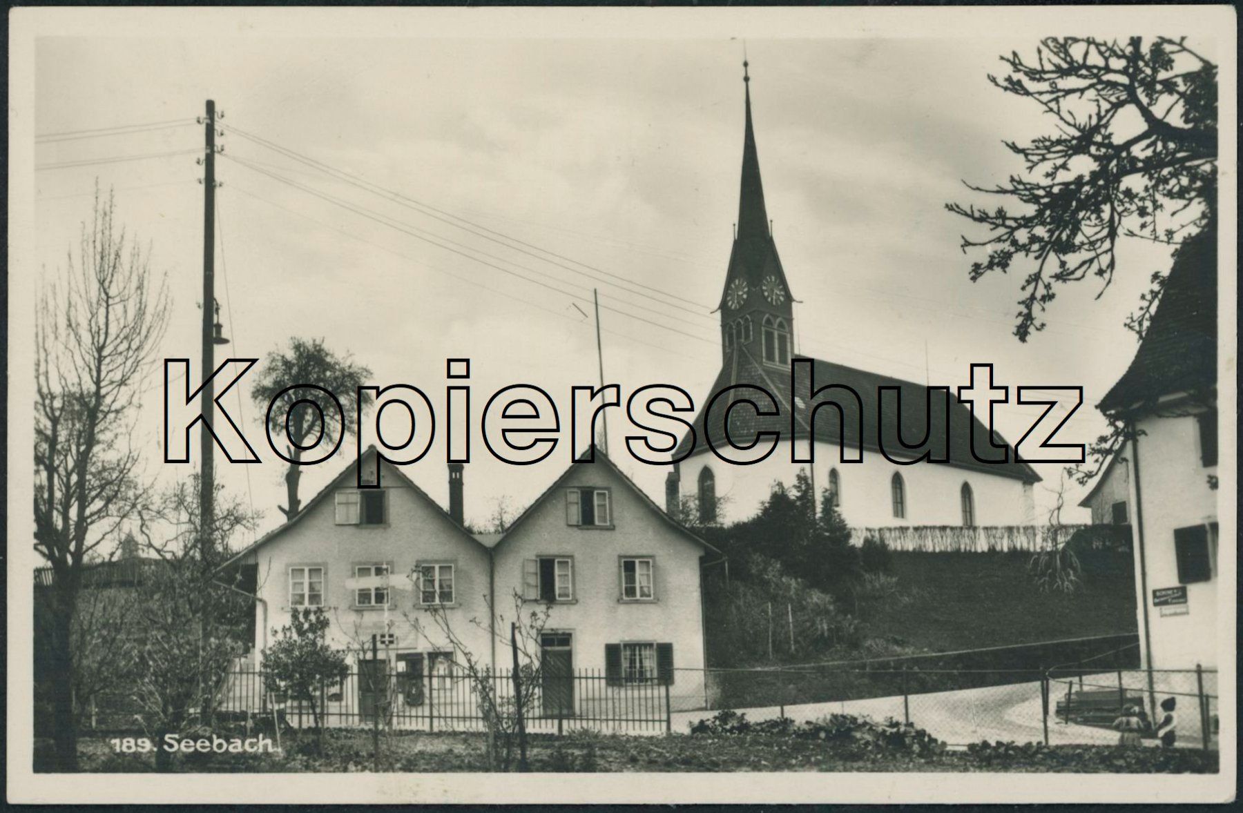 Cartoline postali: ZHS Seebach - Zürich – Usato da Schindellegi venduto da leecollect