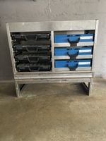 Aluc profi Metall Rollregal mit Tablaren