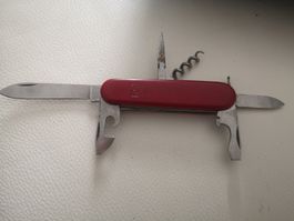 Victorinox Sackmesser rot, graviert, Occasion günstig!