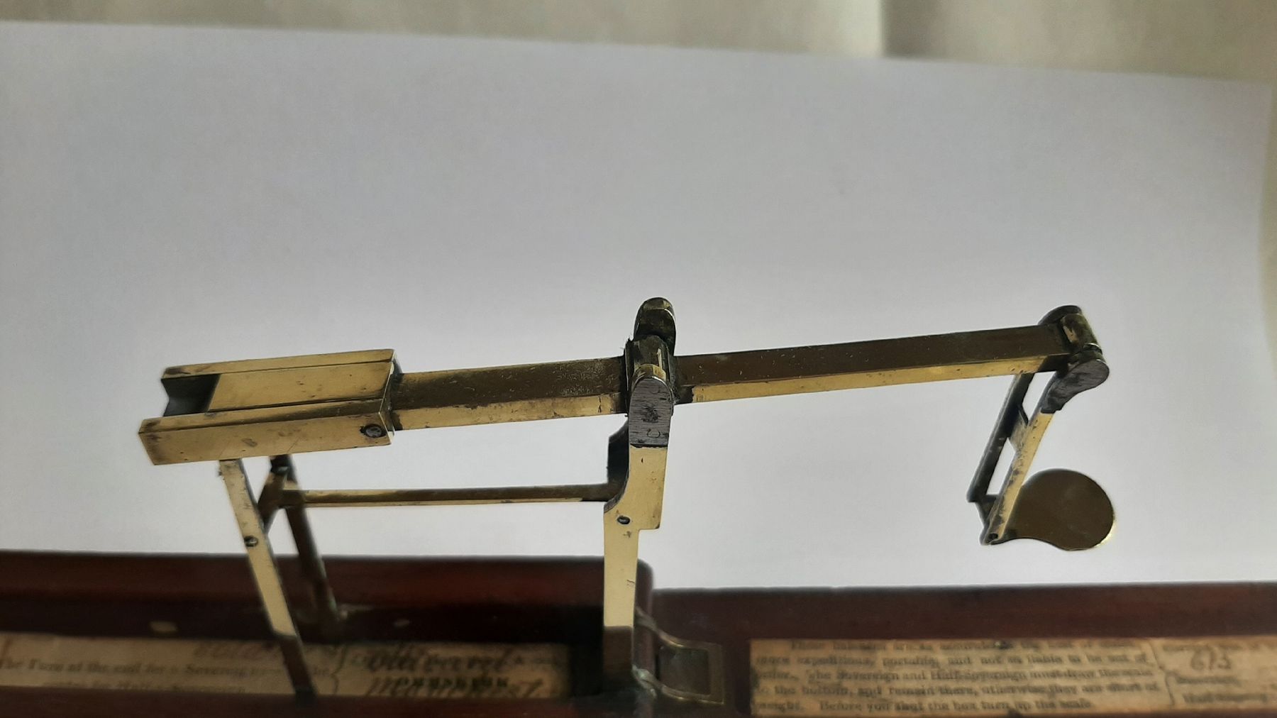 Waagen und Gewichte: Balance Trebuchet portatif – Gebraucht aus Lausanne von 55michel 6