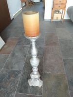 Kerzenständer Holz Alt 1 Meter hoch